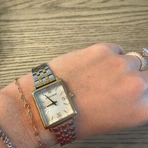 Gold and Silver Larson & Jennings Women's Watch